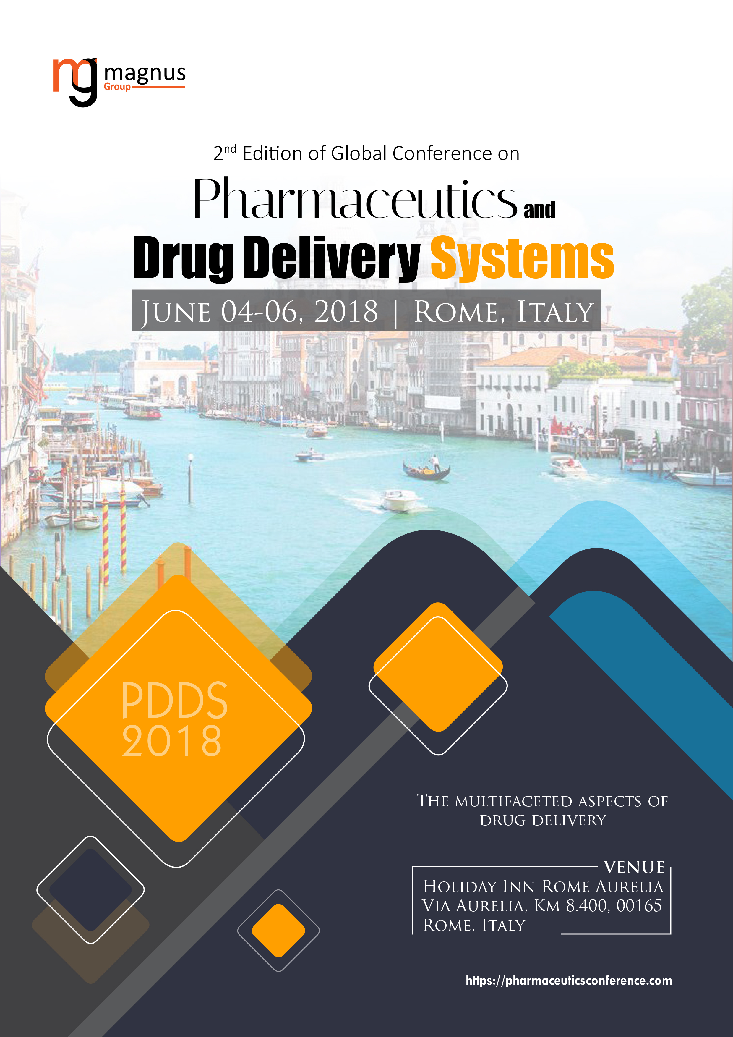 2nd Edition of Global Conference on Pharmaceutics and Drug Delivery Systems | Rome, Italy Book