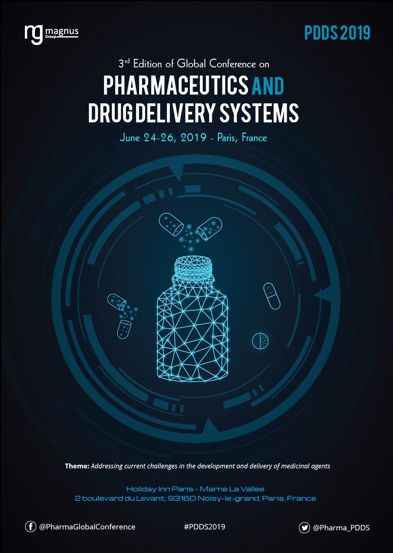 3rd Edition of Global conference on Pharmaceutics and Drug Delivery Systems | Paris, France Book